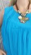 Atmosphere csinos élénk türkizkék ruha