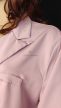 Elegáns és modern világos lila moletti zakó 