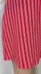 Zara piros csíkos masnis ruha 