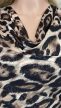 Vonzó leopárdmintás felső 
