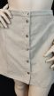 Atmosphere csinos gombos világos bézs molett szoknya 