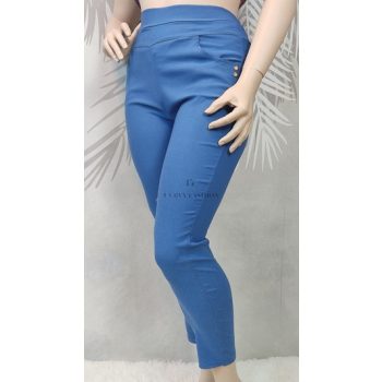 Csinos, kényelmes kék plus size nadrág 