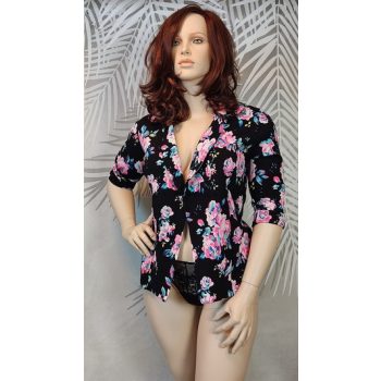 New Look virágos molett blézer 