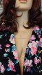 New Look virágos molett blézer 