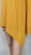 Mustársárga LOVE feliratos molett tunika 