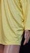 Trendi sárga ejtett vállú molett tunika 