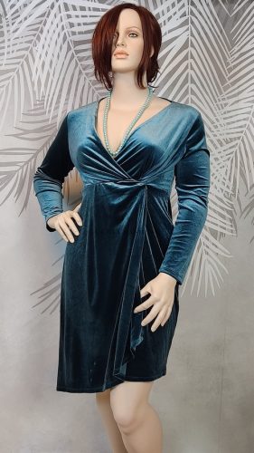 Marks&Spencer elegáns molett méretű bársonyruha 