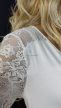 Fehér csipkés Bodyflirt tunika 