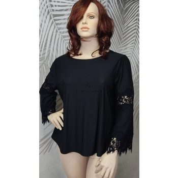 So Fabulous elegáns csipkés plus size blúz 