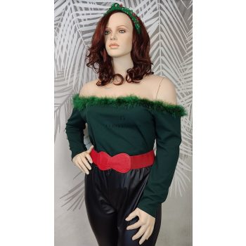 Nastygal egyedi tollas nagyméretű body 