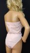  Prettylittlething halvány rózsaszín bolyhos body