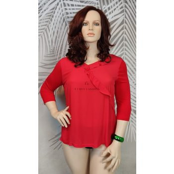 Tchibo piros fodros felső 