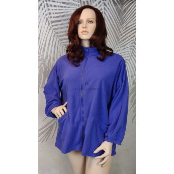 Snowdonia lila molett polár kardigán 