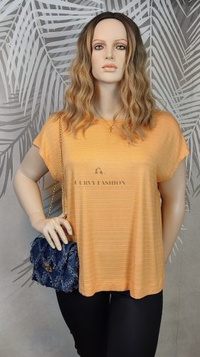 MNG barackos narancs plus size felső 