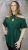 Shein stílusos zöld off-shoulder molett felső 