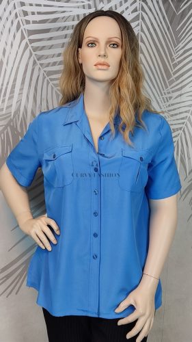 Marks&Spencer királykék nagyméretű női ing 