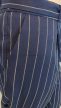 Tu elegáns csíkos molett nadrág 