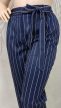 Tu elegáns csíkos molett nadrág 