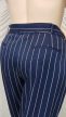 Tu elegáns csíkos molett nadrág 