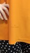 River Island narancssárga molett tunika 