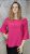 Pink vállvillantós divatos molett felső 