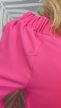 Pink vállvillantós divatos molett felső 
