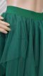 Smaragdzöld női tüllszoknya 