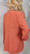 Elegáns klasszikus narancs blézer 