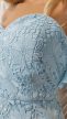 V by Very világoskék csipkeruha 