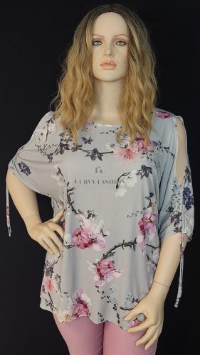 Dorothy perkins nyitott ujjú virágos tunika 