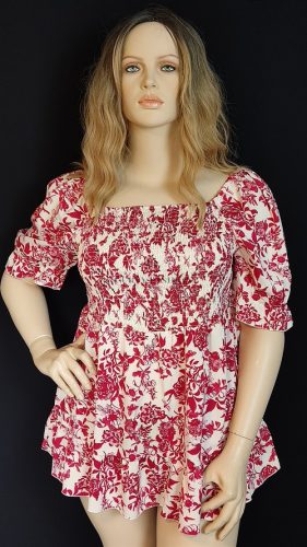 Shein romantikus tunika molett alkatra 
