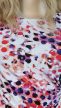 Wallis színes pöttyös molett felső 