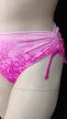 Pink molett női bikini  