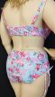 Molett virágmintás bikini 