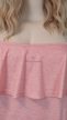 Rosegal rózsaszín fodros molett tunika 