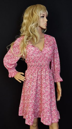 Romantikus virágmintás ruha 