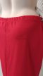 Piros fodros molett szoknya 