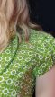 Next zöld mintás női blúz