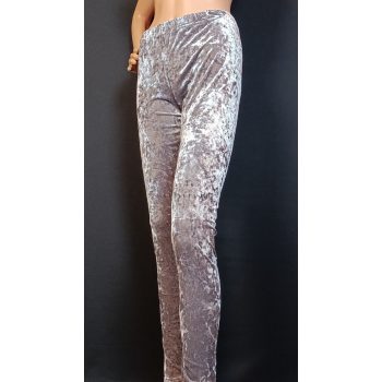 Ezüstszürke bársonyhatású nadrág 44 – Atmosphere – Curvy Fashion