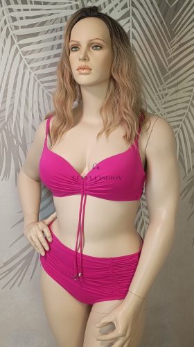 Pink kétrészes bikini – Curvy Fashion 44/46-es méret 