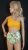 Sárga virágmintás egyrészes fürdőruha – Curvy Fashion 44/46-os méret 