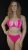 Pink kagylós bikini – Curvy Fashion 2XL-es méret 