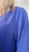 Elegáns kék béleletlen blézer – Curvy Fashion 56-os méret 